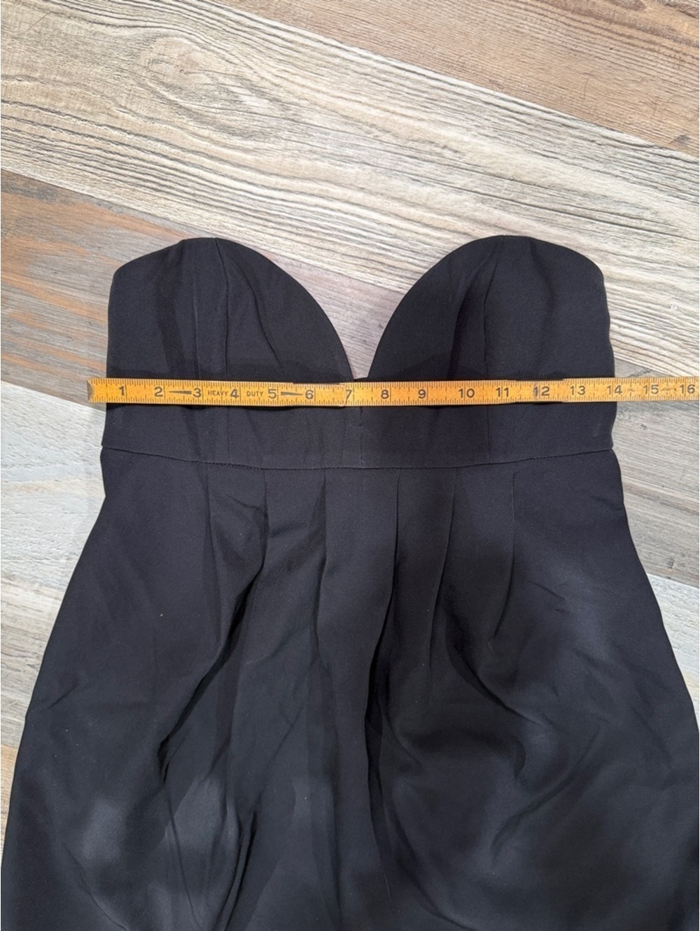 Free People Black Strapless Sweetheart Mini Dress - Picture 2 of 8